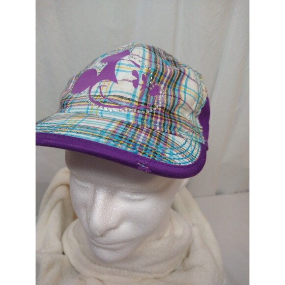 Disney Parks Authentic Original Mickey Mouse Purple Hat Adult Adjustable Cap - Picture 6 of 11